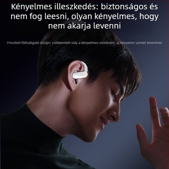 YYK-Q65 Bluetooth fülhallgató sportos dizájnnal, 10 m vezeték nélküli tartomány, érintéses vezérlés, PC+ABS, 86 g