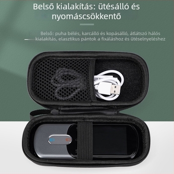 EVA keménytokos fordító tároló, anyag: kompozit anyagok; cél: tárolás fordítóhoz; teherbírás 1 kg; modell 20231101; csomagolás: értékesítési csomagolás