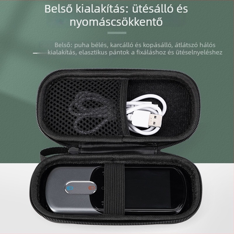 EVA keménytokos fordító tároló, anyag: kompozit anyagok; cél: tárolás fordítóhoz; teherbírás 1 kg; modell 20231101; csomagolás: értékesítési csomagolás