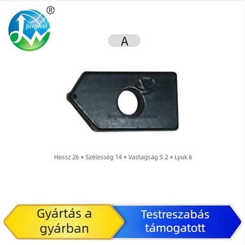 Görbült üvegcső vágófeje kvarc-/boroszilikát csövekhez, lyukkal, vágási vastagság 8-12