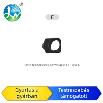 Görbült üvegcső vágófeje kvarc-/boroszilikát csövekhez, lyukkal, vágási vastagság 8-12