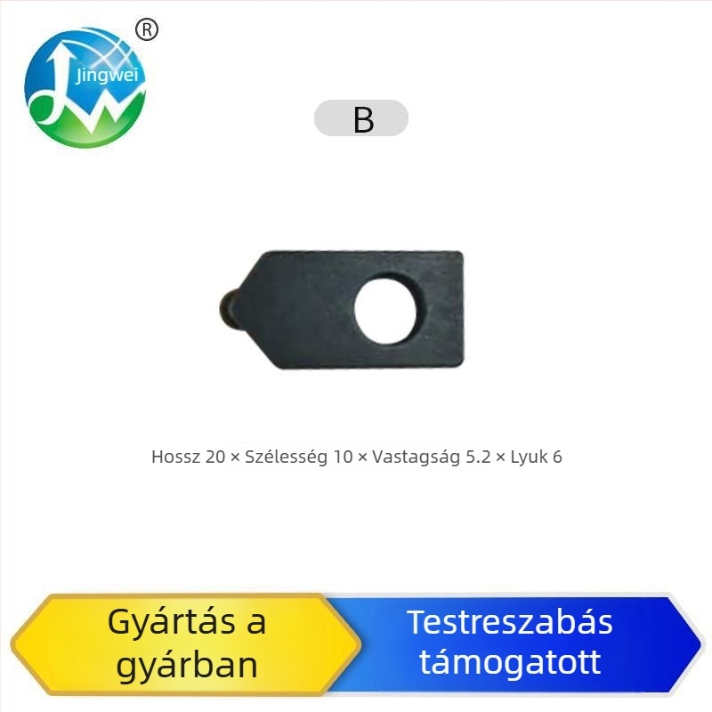 Görbült üvegcső vágófeje kvarc-/boroszilikát csövekhez, lyukkal, vágási vastagság 8-12