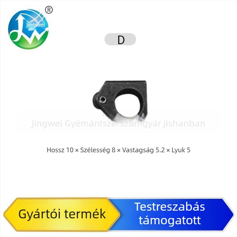 Görbült üvegcső vágófeje kvarc-/boroszilikát csövekhez, lyukkal, vágási vastagság 8-12