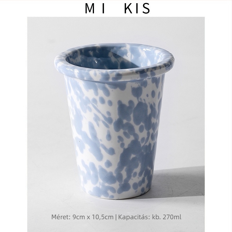 MIKIS fürdőszobai fogkefetartó pohárral a szájöblítéshez és fogkrém-tárolóval – ajándékra kész, logó nélkül, testreszabás nélkül