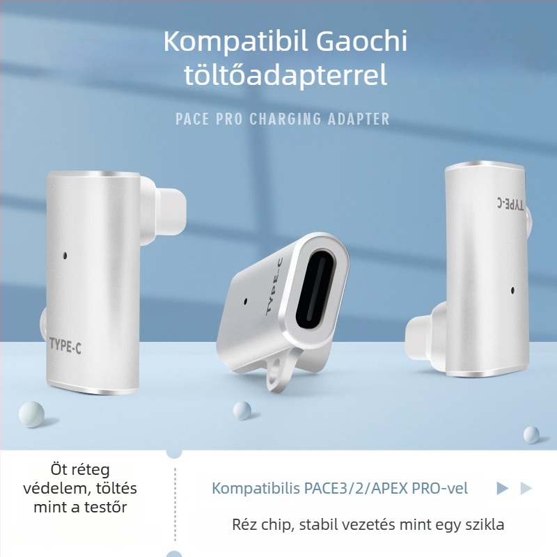 USB töltőkábel VERTIX2 csatlakozóval Garmin órákhoz (Pace3/2, COROS APEX Pro)