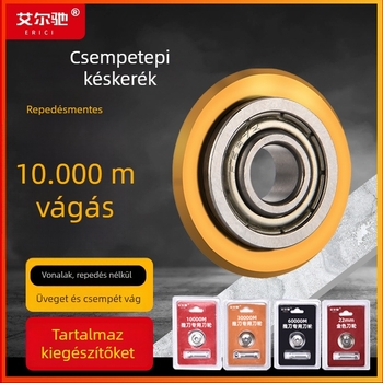 Csempe vágó kerék, Xiali professzionális modell, általános üvegkés, vágási vastagság alapértelmezett, nem importált