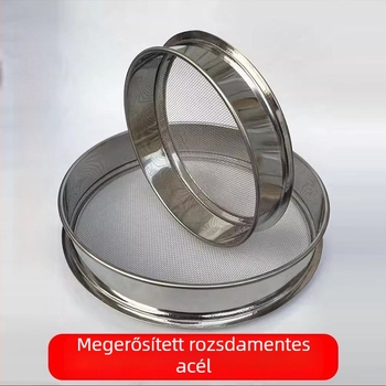 Unique 304 rozsdamentes acél liszt szita – ultra finom, háztartási használatra