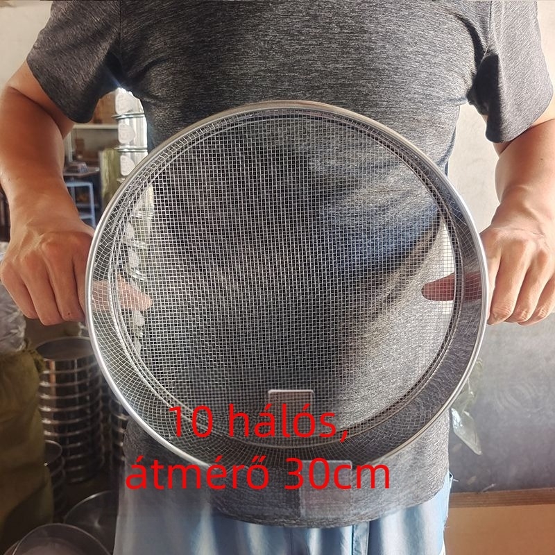 Unique 304 rozsdamentes acél liszt szita – ultra finom, háztartási használatra