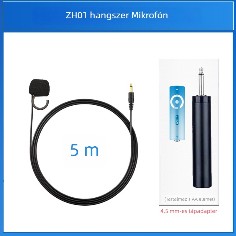 Meieark ZH-01 hangszermikrofon, szuperkardioid, vezetékes, passzív, SNR ≥75 dB
