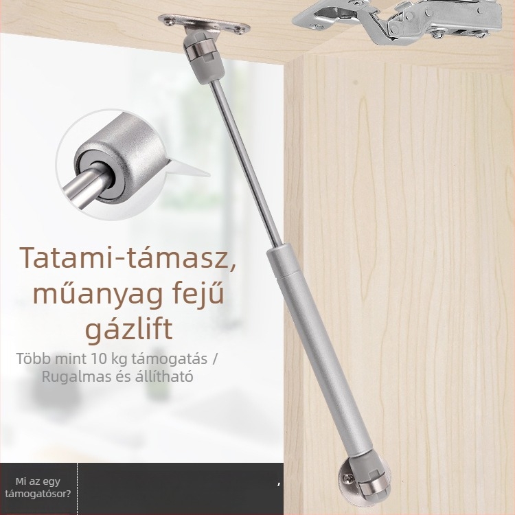 Boluoni szekrény gázrugó — vasból, elektroplatolás, modern egyszerű stílus, szekrényajtókhoz