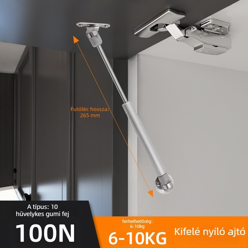 Boluoni szekrény gázrugó — vasból, elektroplatolás, modern egyszerű stílus, szekrényajtókhoz