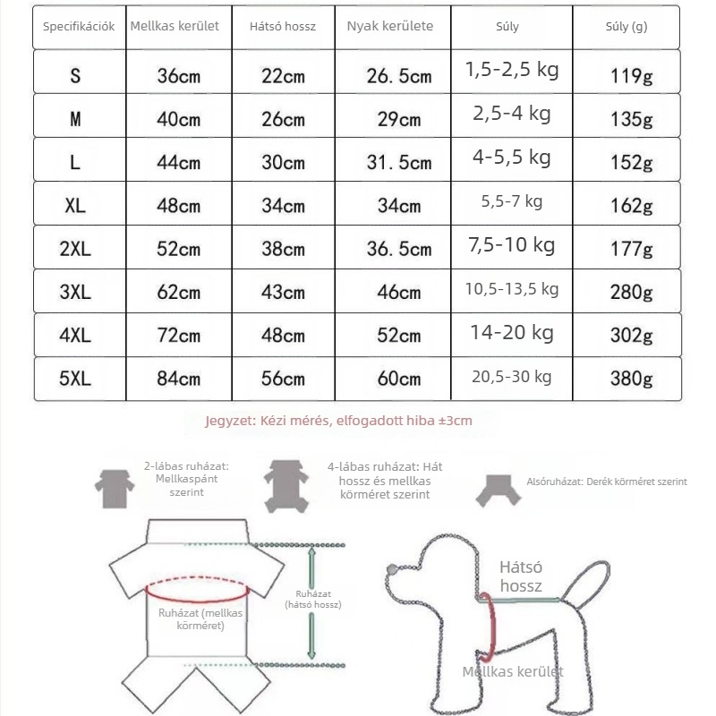 Kutyapamut téli kabát, fleeces béléssel, vízálló, fényvisszaverő pántokkal