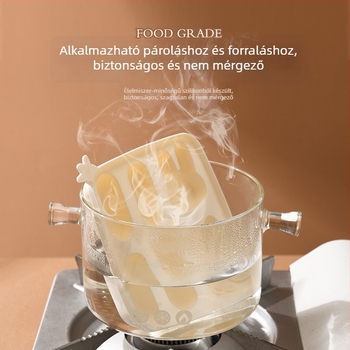 Little Chef Girl szilikon süteményforma, kör alakú, sütéshez