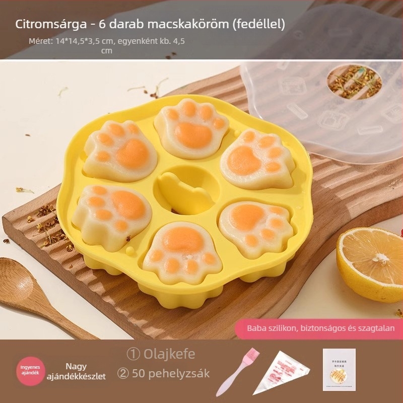 Little Chef Girl szilikon süteményforma, kör alakú, sütéshez