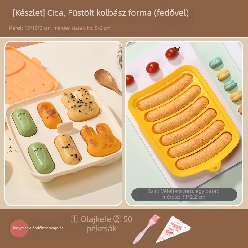 Little Chef Girl szilikon süteményforma, kör alakú, sütéshez