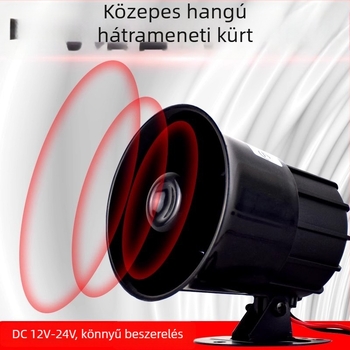 Magasfrekvenciás hangszóró hátrameneti kürt – modell Reversing horn, testreszabás nélkül