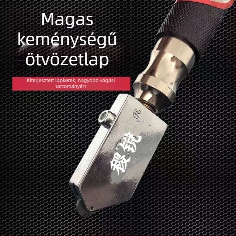Üvegvágó nagy pengével a vastag járólapok és padlólapok vágásához, kézi működésű (Márka: Unique; Típus: Egyéb; Alkalmazási kör: Egyéb)