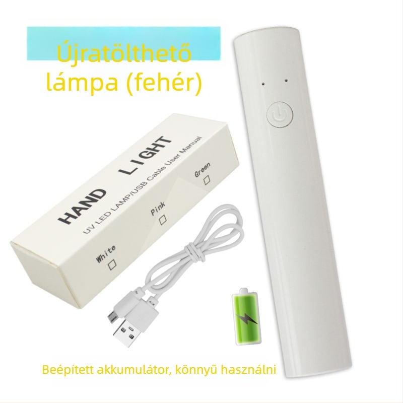 Rd08 kézben tartható körömlámpa, újratölthető, hordozható (Dongguan)