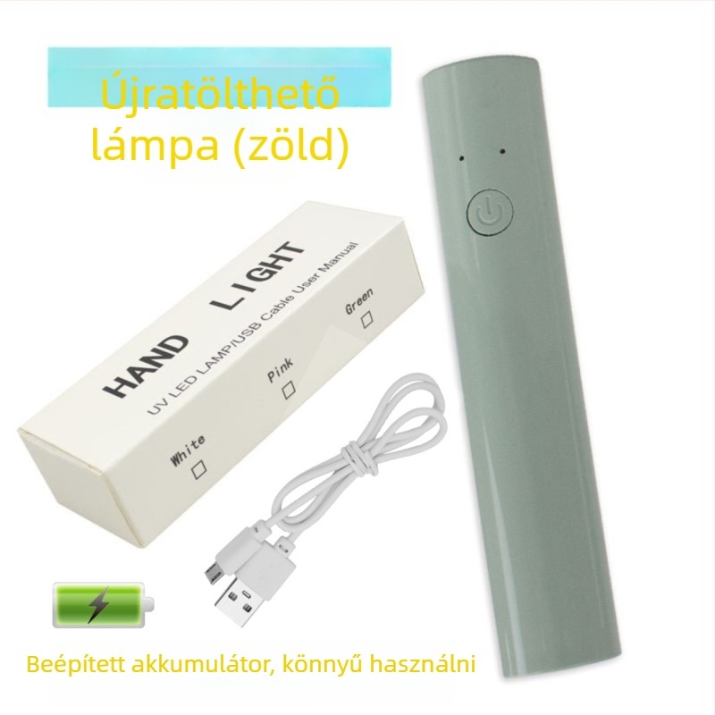 Rd08 kézben tartható körömlámpa, újratölthető, hordozható (Dongguan)