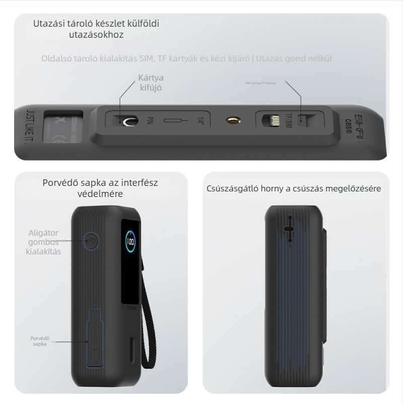 Yinfish szilikon védőtok Anker 165W power bankhoz, kompatibilis az Ankerrel