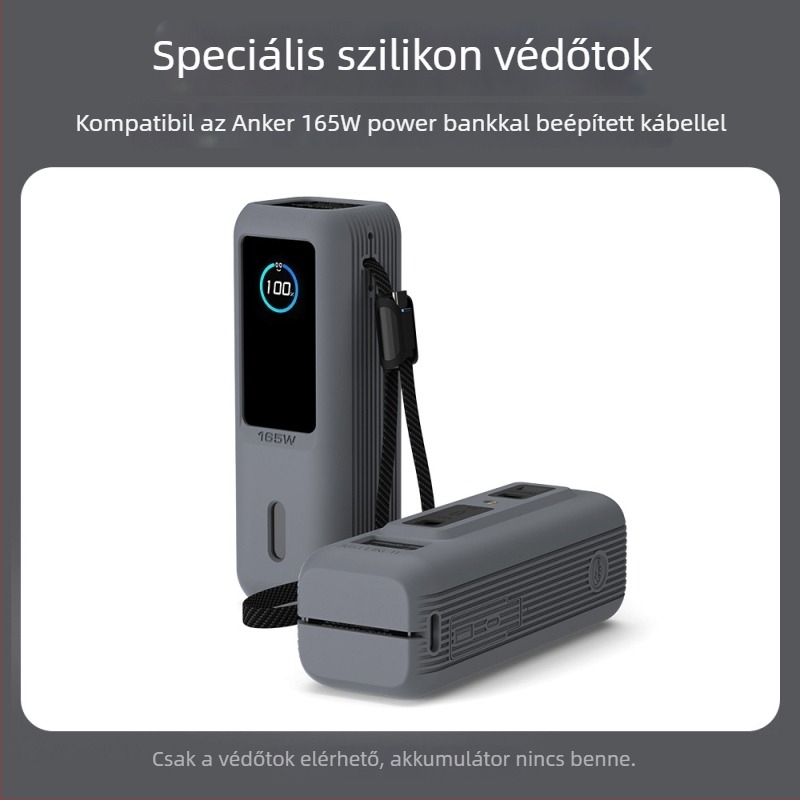 Yinfish szilikon védőtok Anker 165W power bankhoz, kompatibilis az Ankerrel