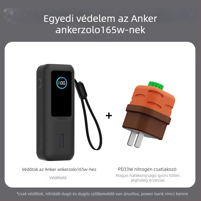 Yinfish szilikon védőtok Anker 165W power bankhoz, kompatibilis az Ankerrel