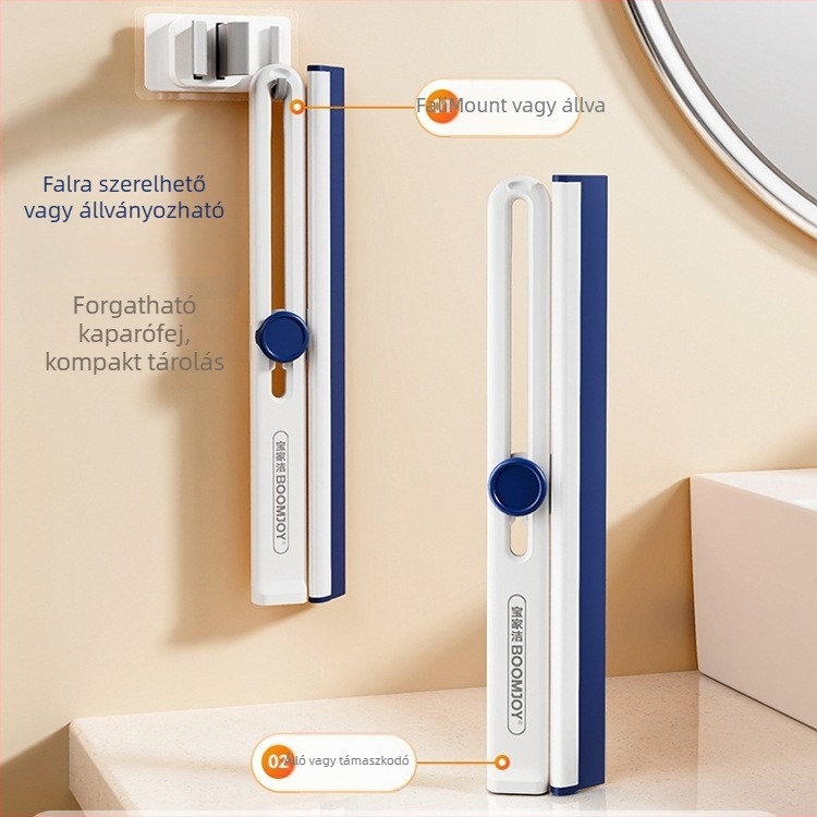 Baojiajie üvegtisztító eszköz, műanyag, egyoldalú törlés, kézi, háztartási használat