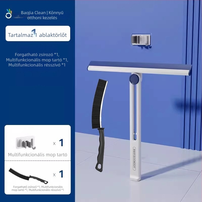 Baojiajie üvegtisztító eszköz, műanyag, egyoldalú törlés, kézi, háztartási használat