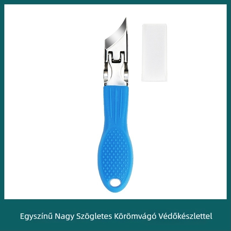 Hordozható körömvágó rozsdamentes acélból, ferde és hegyes szájjal