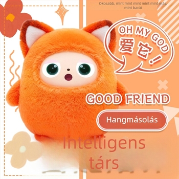 AI Párbeszéd Plüssmackó Bean Bag – Interaktív társas játék Bluetooth és Wi‑Fi-vel