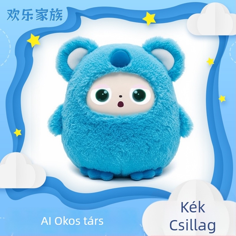 AI Párbeszéd Plüssmackó Bean Bag – Interaktív társas játék Bluetooth és Wi‑Fi-vel