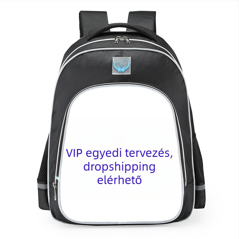Általános iskolásoknak készült iskolatáska fényvisszaverő elemekkel, lélegző, vízálló, kopásálló, lopás elleni védelemmel