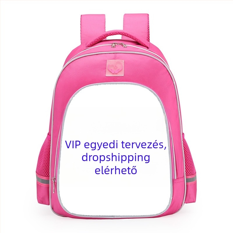 Általános iskolásoknak készült iskolatáska fényvisszaverő elemekkel, lélegző, vízálló, kopásálló, lopás elleni védelemmel
