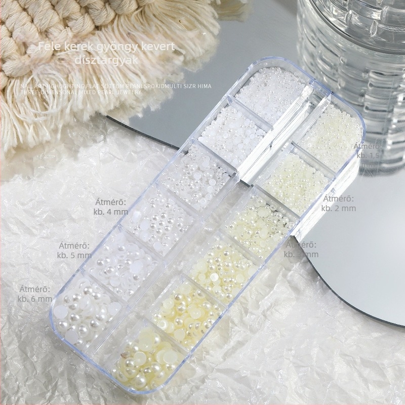 Nail art kiegészítők – gyanta, domborított mintázat, Princess sorozat, OEM