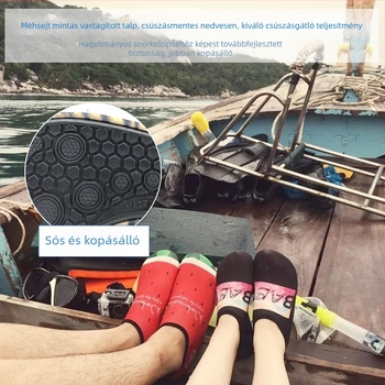 Qiluo uniszex vízicsizma snorkelinghez, strandoláshoz és raftinghoz – felnőttek és gyerekek