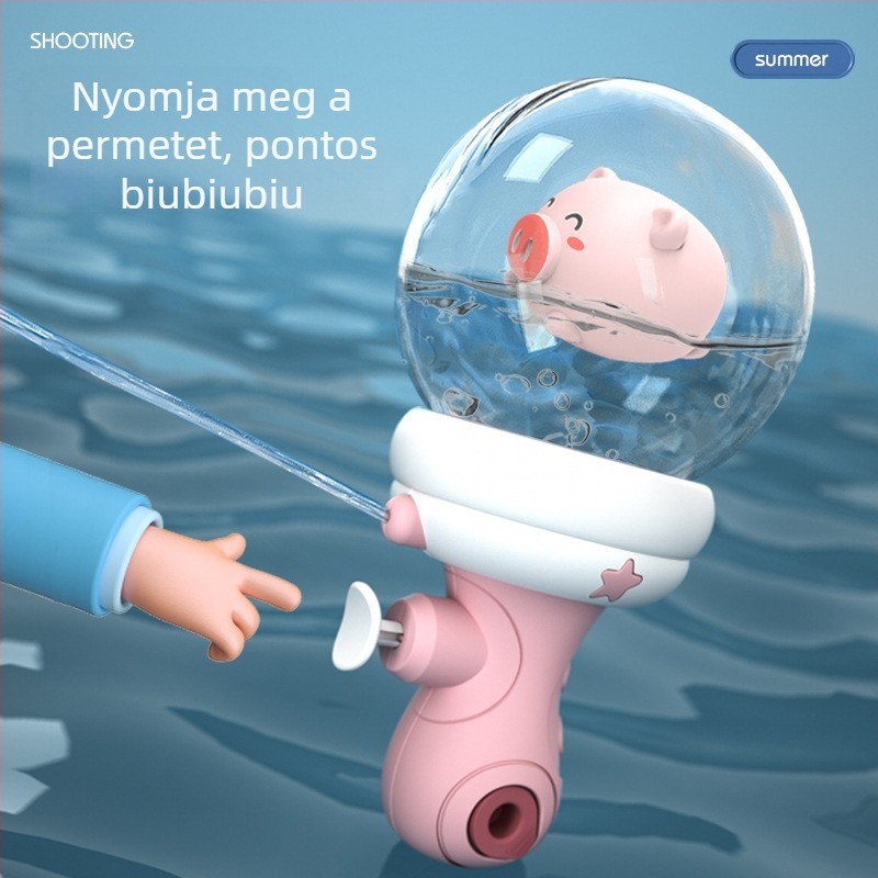 Kültéri vízipisztoly — műanyag játék, 7–14 éveseknek, 3C minősítés, OPP csomagolás