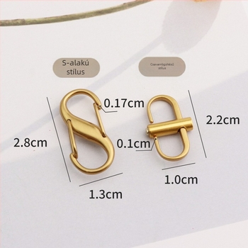 Táslánc állítócsat – Yuyue, fém, 2023 tavasz, utazótáskákhoz való lánc, Bag adjusting buckle sorozat