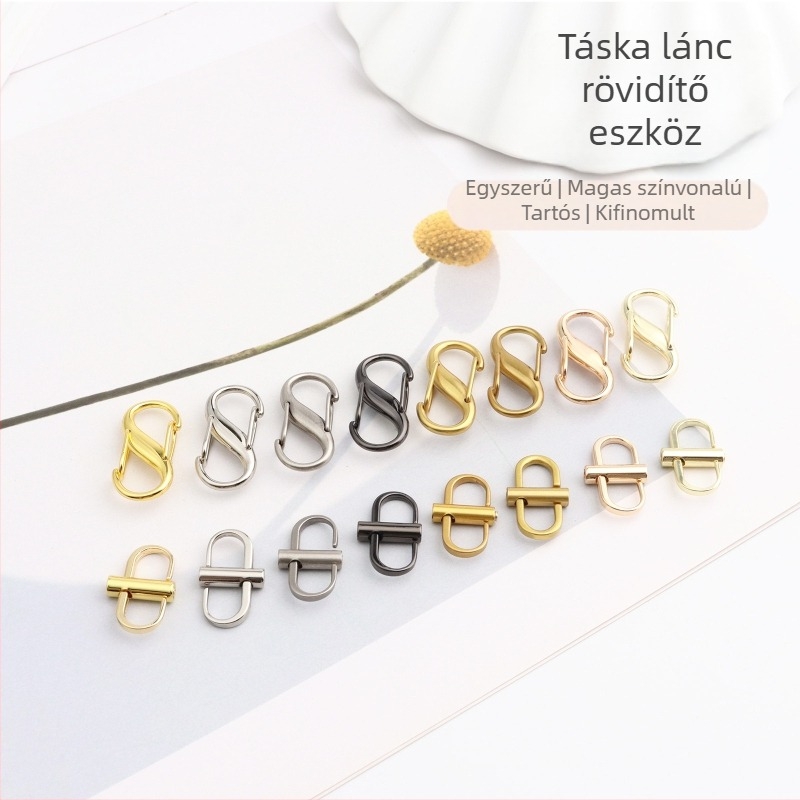 Táslánc állítócsat – Yuyue, fém, 2023 tavasz, utazótáskákhoz való lánc, Bag adjusting buckle sorozat