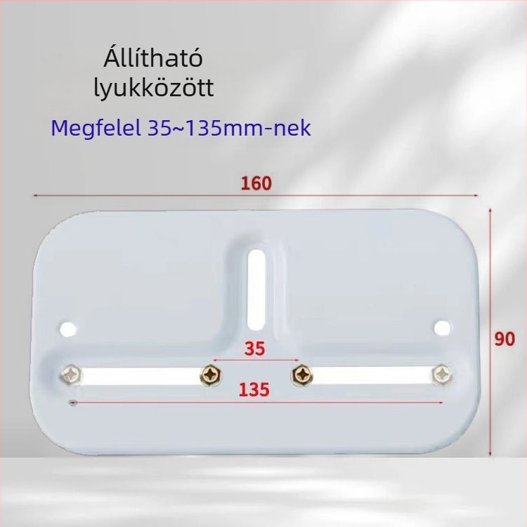 Ruhaszárító dupla rúddal, kézi hajtóorsó, alumíniumötvözet, beltéri emelő
