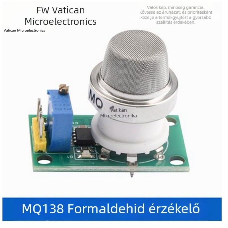 Gáztérzékelő modul MQ131, MQ136, MQ137, MQ138 és MG811