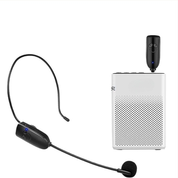 SBM200 Fejre szerelt vezeték nélküli mikrofon, állítható irányítással, Bluetooth 2.0, SNR ≥70 dB, beépített akkumulátor nélkül, konferenciákhoz