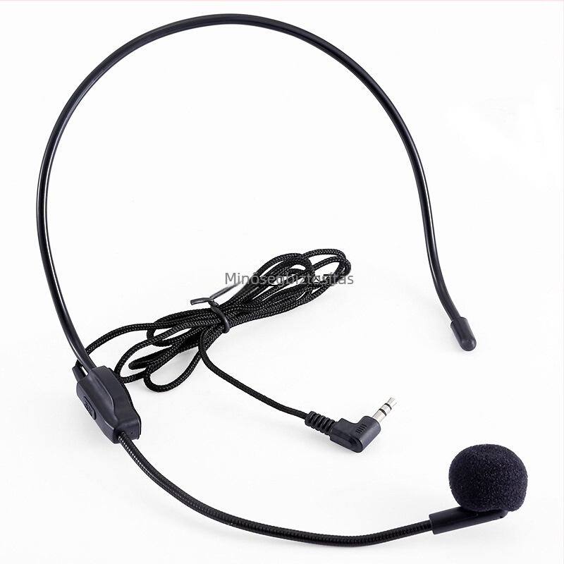 SBM200 Fejre szerelt vezeték nélküli mikrofon, állítható irányítással, Bluetooth 2.0, SNR ≥70 dB, beépített akkumulátor nélkül, konferenciákhoz