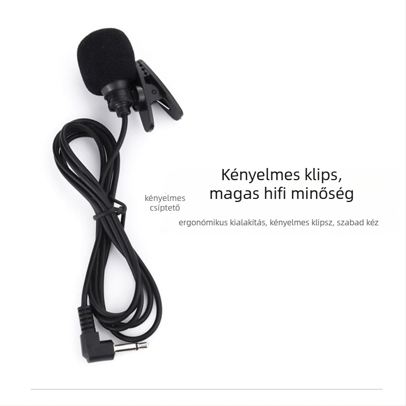 SBM200 Fejre szerelt vezeték nélküli mikrofon, állítható irányítással, Bluetooth 2.0, SNR ≥70 dB, beépített akkumulátor nélkül, konferenciákhoz