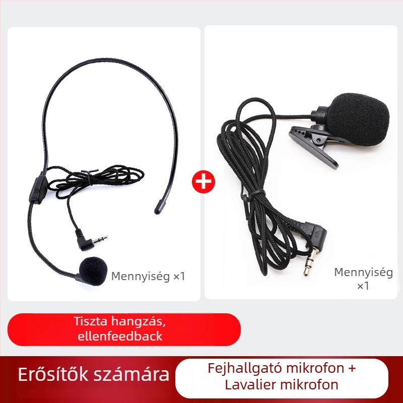 SBM200 Fejre szerelt vezeték nélküli mikrofon, állítható irányítással, Bluetooth 2.0, SNR ≥70 dB, beépített akkumulátor nélkül, konferenciákhoz