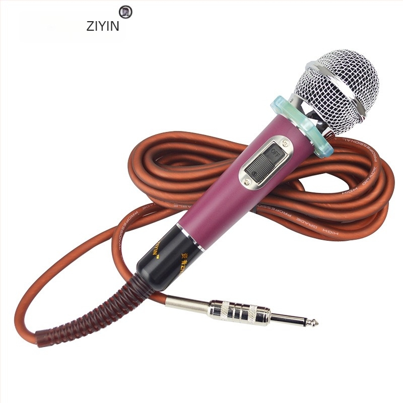 Sound 602 vezetékes mikrofon KTV-hez és otthoni használatra, dinamikus mikrofon mozgó tekercses, frekvenciaválasz 40 Hz–20 kHz, SNR ≥95 dB