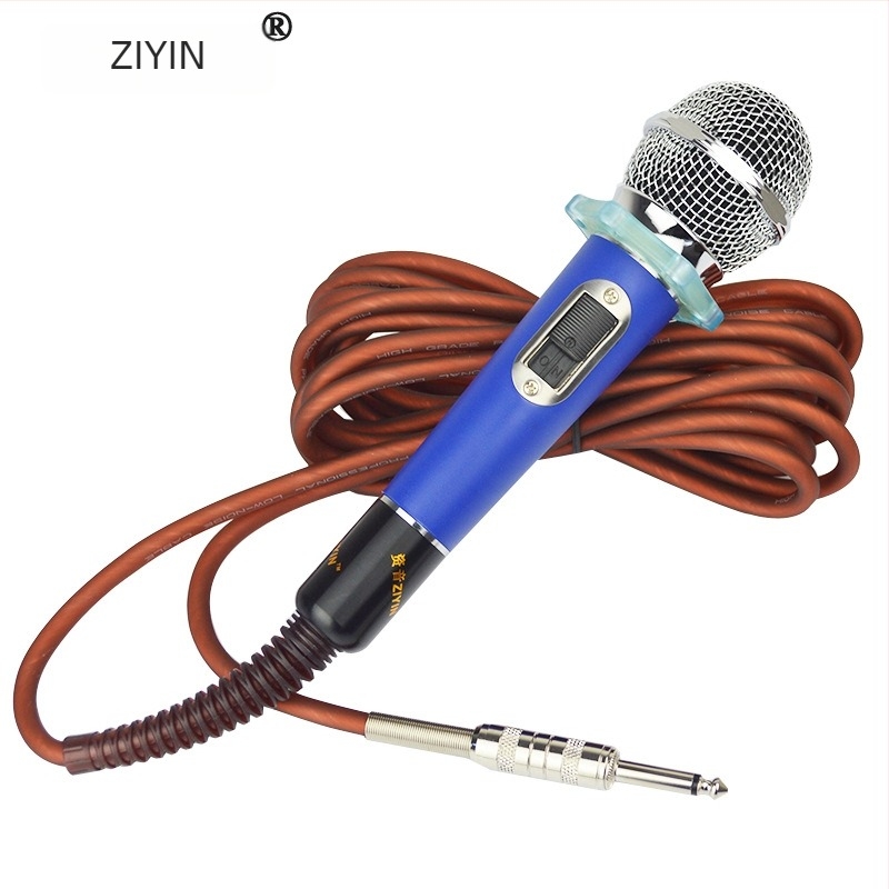 Sound 602 vezetékes mikrofon KTV-hez és otthoni használatra, dinamikus mikrofon mozgó tekercses, frekvenciaválasz 40 Hz–20 kHz, SNR ≥95 dB