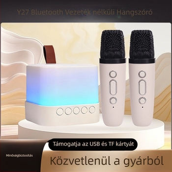 Y27 Kisméretű Bluetooth hangszóró mikrofonnal – Hordozható kültéri használatra