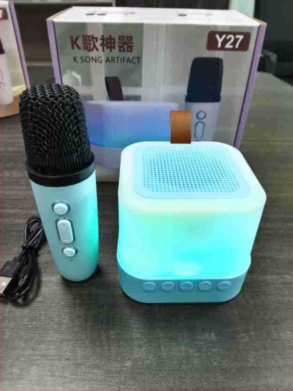 Y27 Kisméretű Bluetooth hangszóró mikrofonnal – Hordozható kültéri használatra