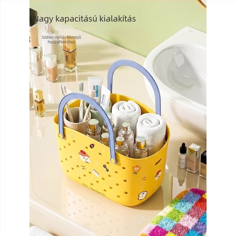 Műanyag fürdőszobai zuhanykosár, Qiaojie márka, testre szabható, DF-5603T