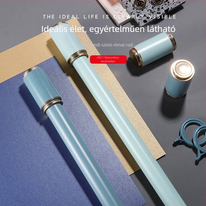 Wantai alumíniumötvözet függönyrúd tartó – oldalsó felszerelés, perforált, testreszabható, modern minimalista stílus